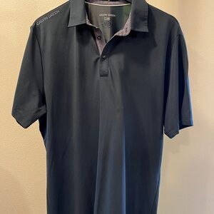 Classic Black Polo Shirt with Short Sleeves
